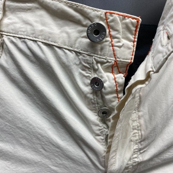 Men's HUGO BOSS ORANGE Label Khaki shorts - Picture 2 of 3